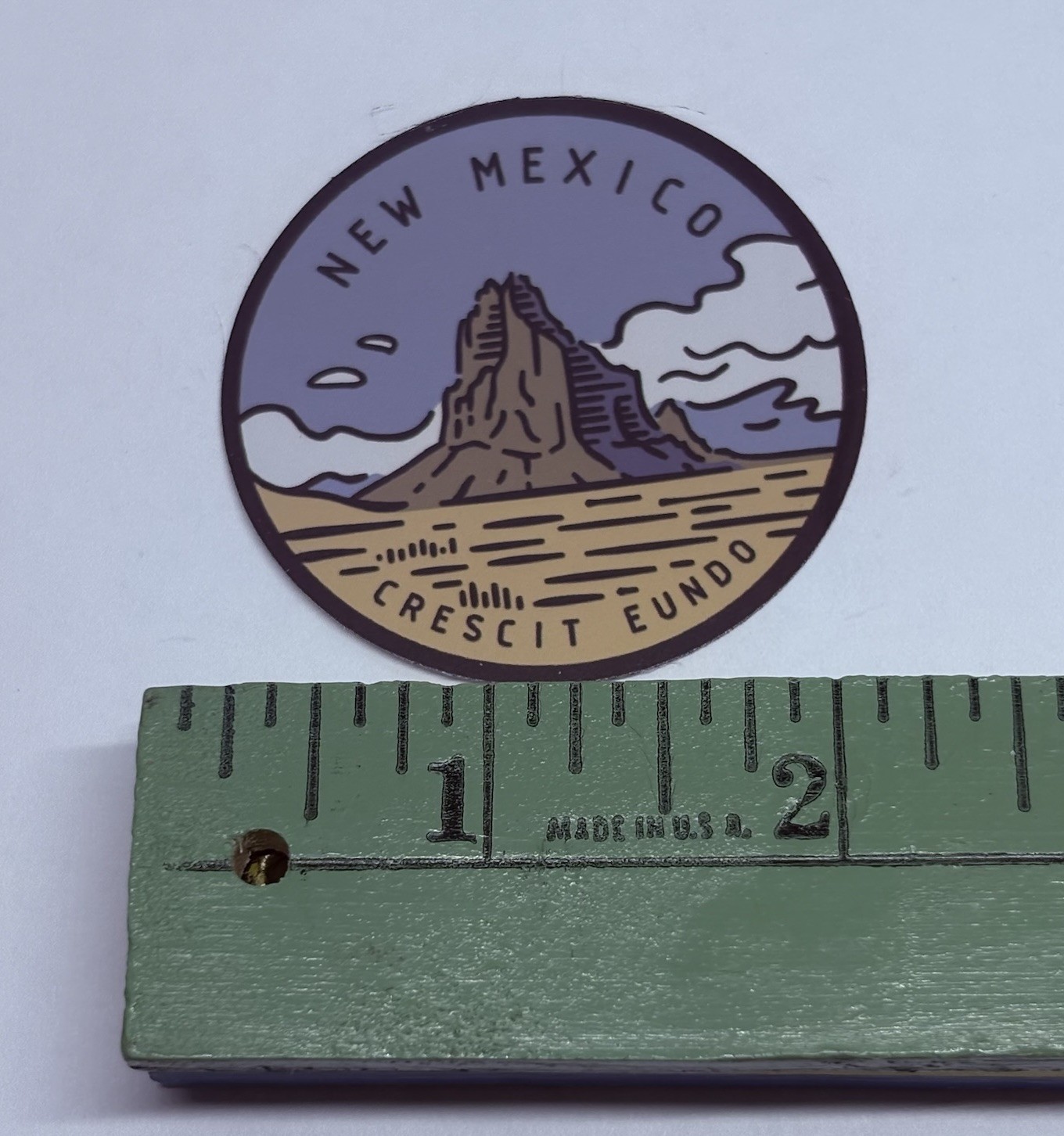 New Mexico State Sticker Ship Rock Decal Vinyl USA Travel Souvenirs Journal Tc6