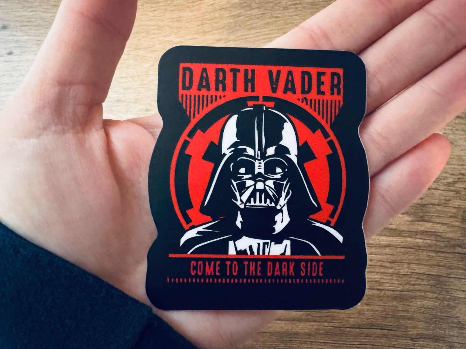 Darth Vader Star Wars 3" Vinyl Sticker Come to the Dark Side Waterproof Matte De