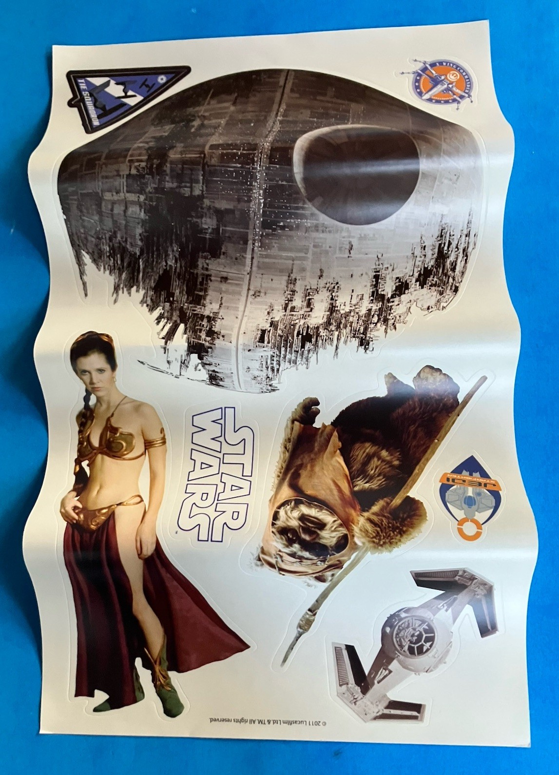 Star Wars Classic Peel and Stick Wall Decals – Removable Stickers – 31 Total NEW