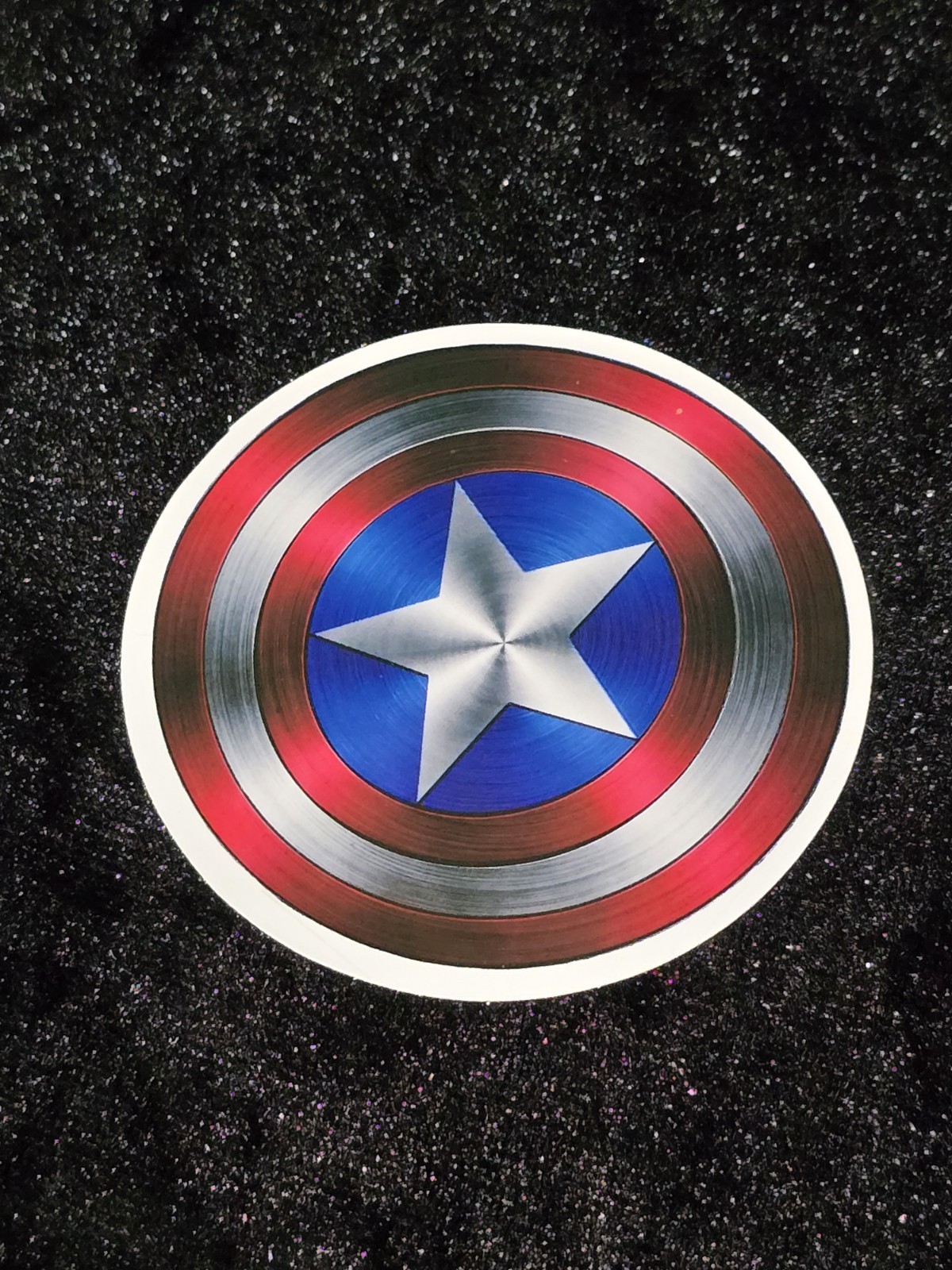 Marvels Avengers Captain America Shield 2.75" Vinyl Sticker