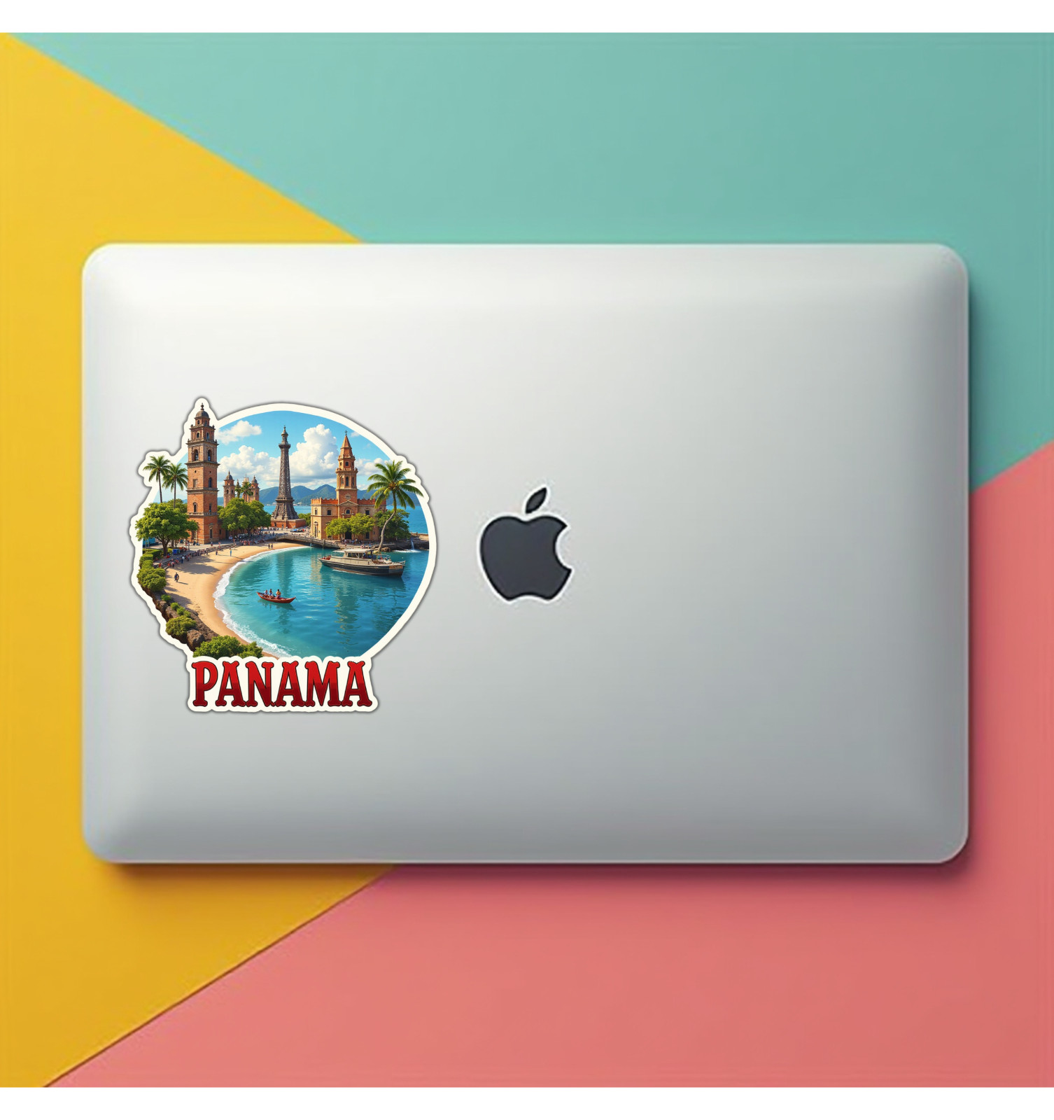 Panama Fridge Magnet or Laptop Sticker