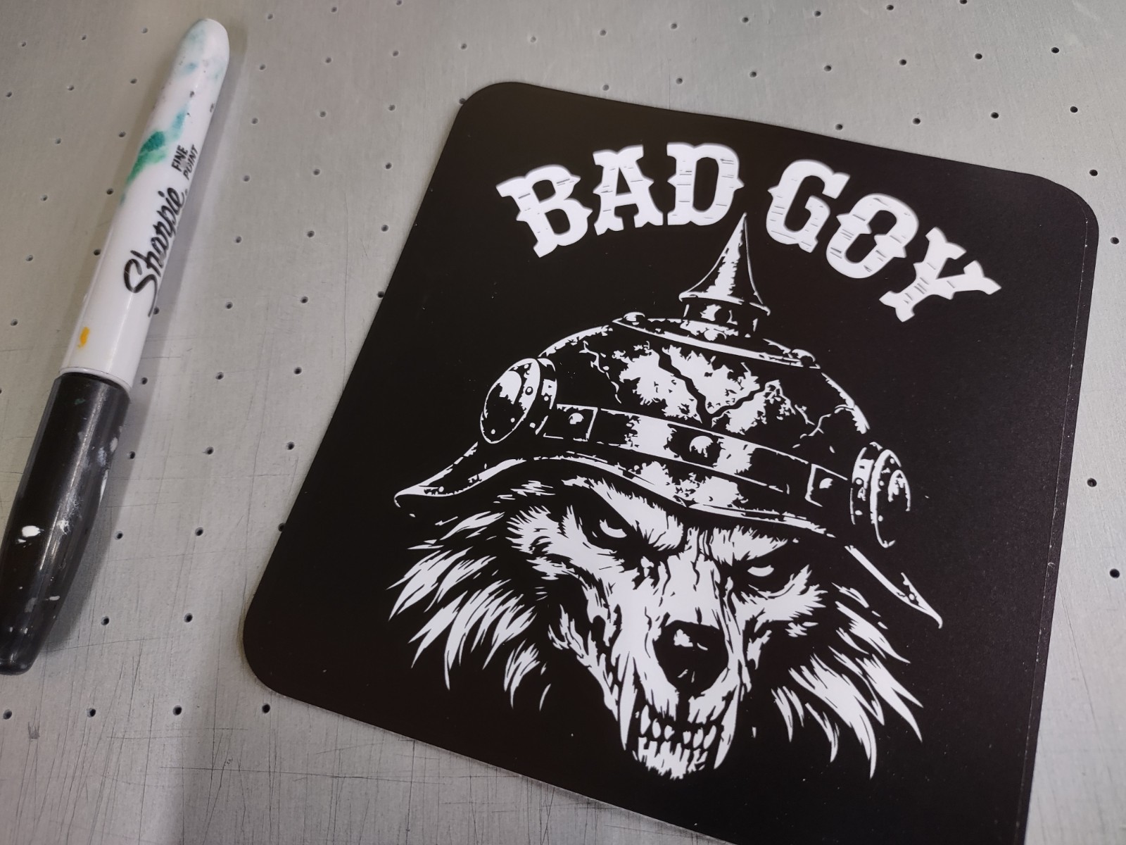 BAD GOY Assorted Stickers – Wolf, Skull, Bear, Eagle