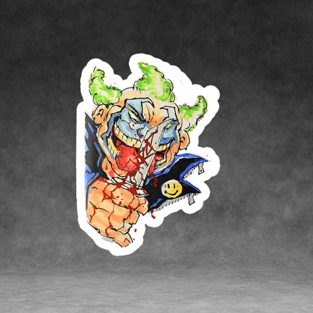Violator Clown (Spawn Character) 3" Sticker – Art by RZP