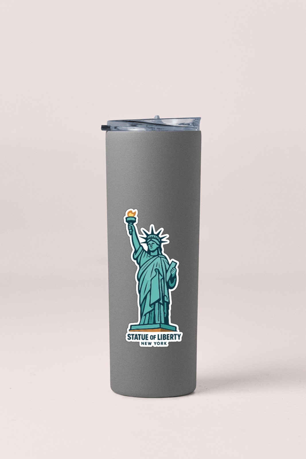 Statue of Liberty New York Sticker Decal Vinyl Die-Cut Symbolic Landmark Design