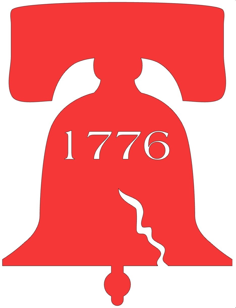 Liberty Bell 1776 Vinyl Decal Patriotic Sticker Truck Cooler Gun Safe Toolbox