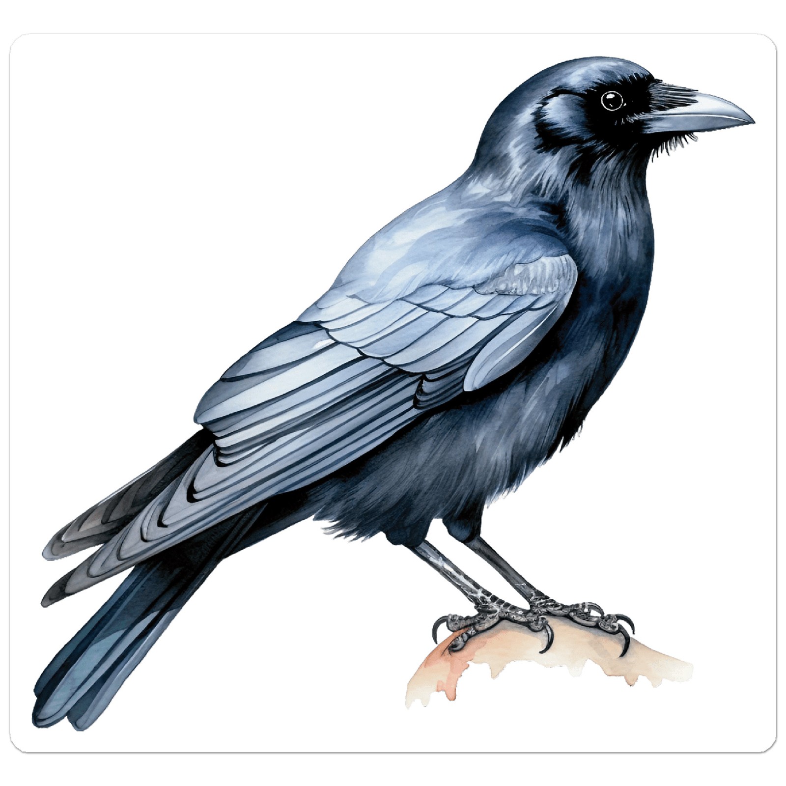Raven Crow Grackle – Vinyl Decal Sticker – Car Window Laptop – ebn9726