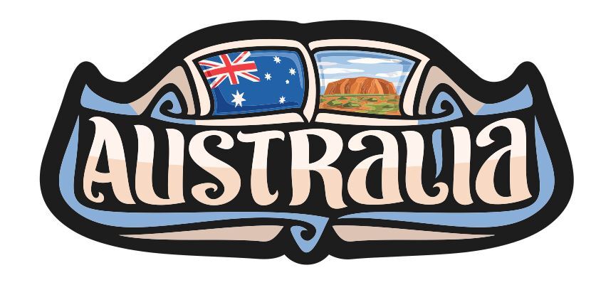 Australia Sticker Decal A410