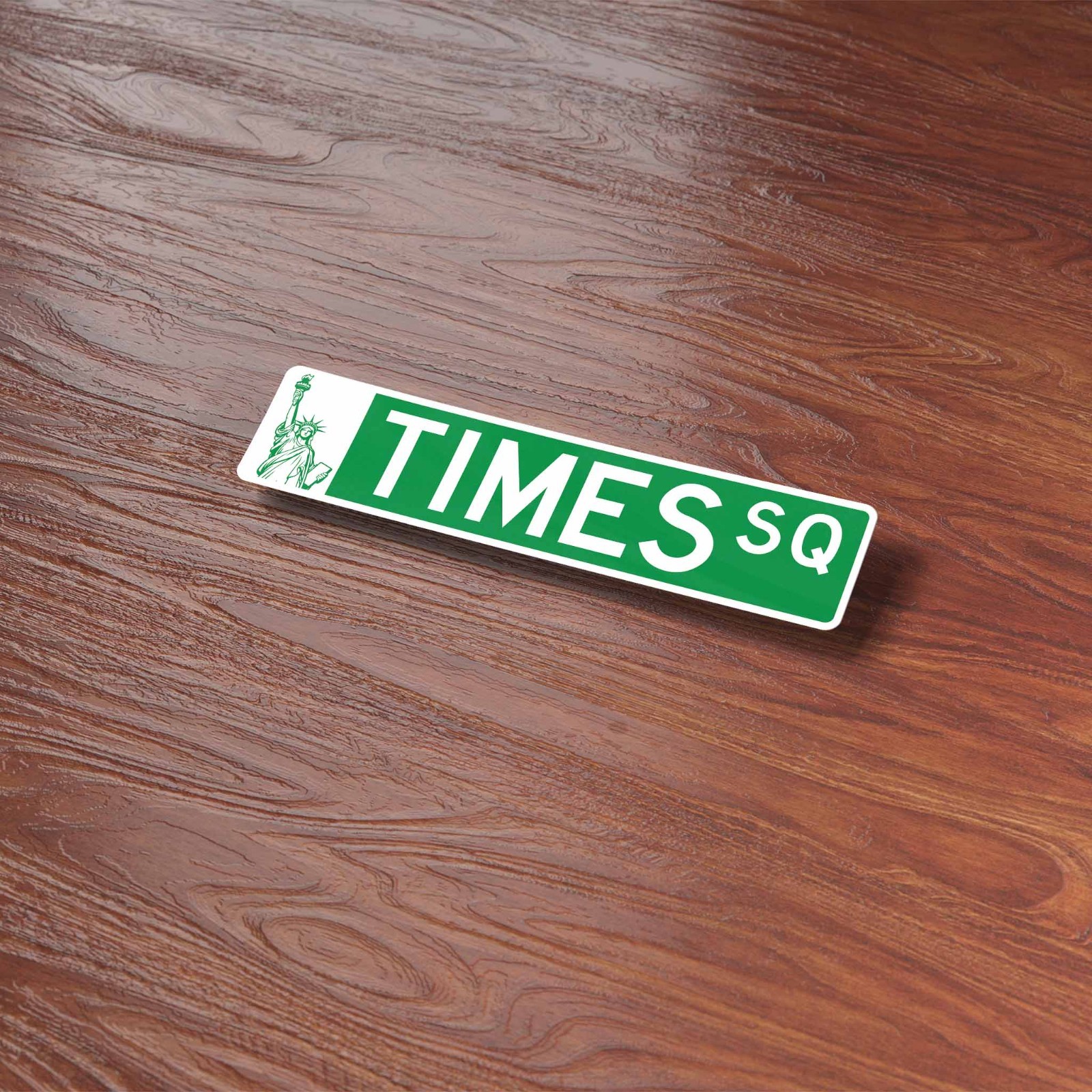 Times Square New York City Street Sign Sticker – NYC Decal for Laptop