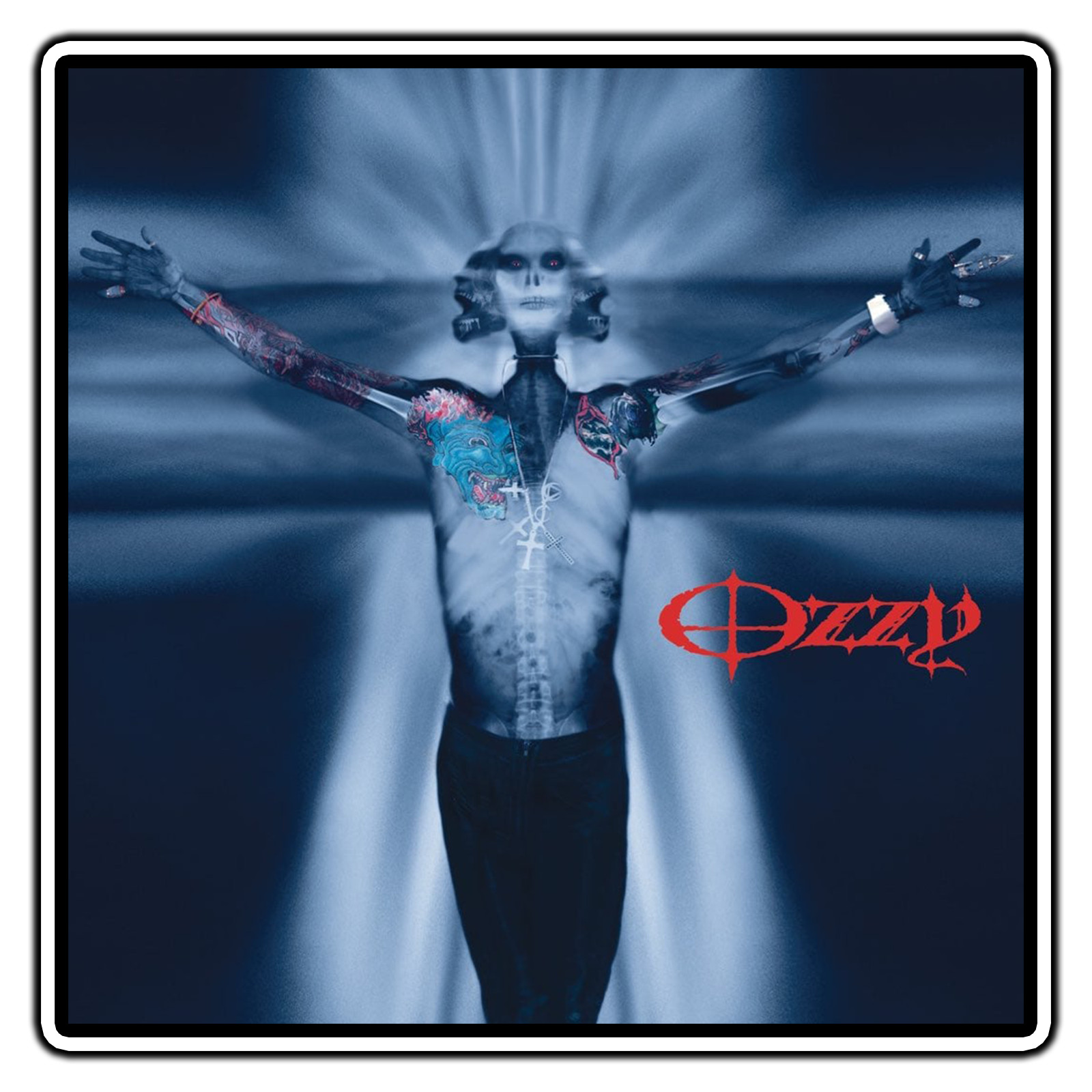 Ozzy Osbourne Down To Earth Album Sticker Waterproof Vinyl Decal Die-Cut Laptop