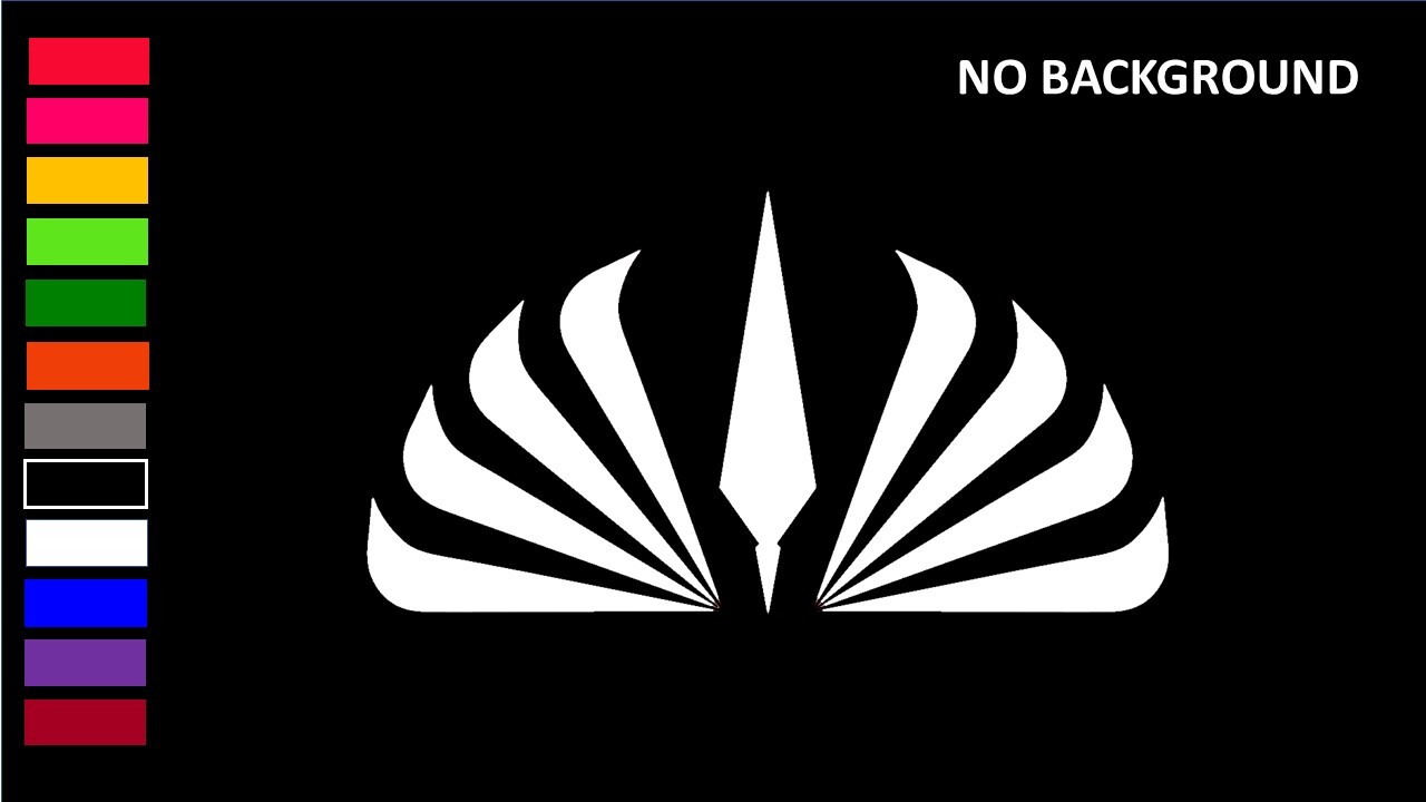 STAR WARS, HIGH REPUBLIC CREST, Decal Stickers for Cars, Windows, Laptops, Wall.