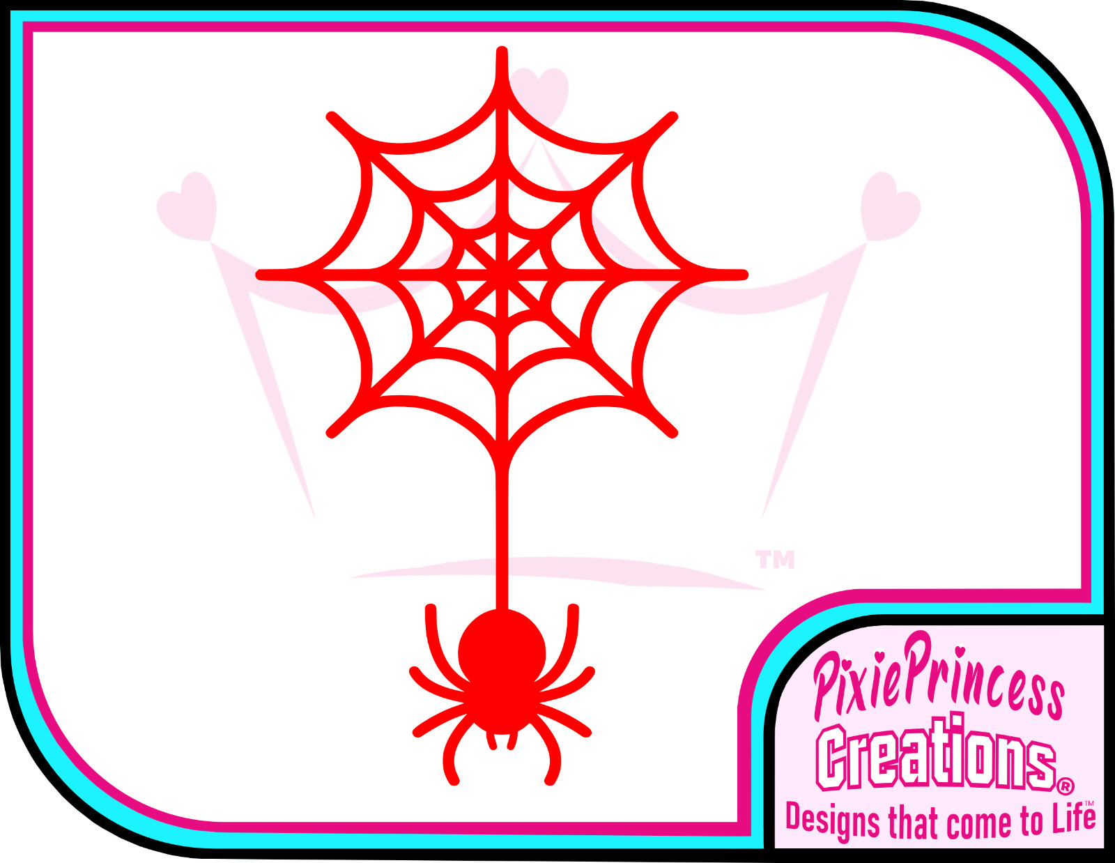 Spider Web B Funny Halloween Vinyl Sticker Wall Window Horror Laptop Car Decal