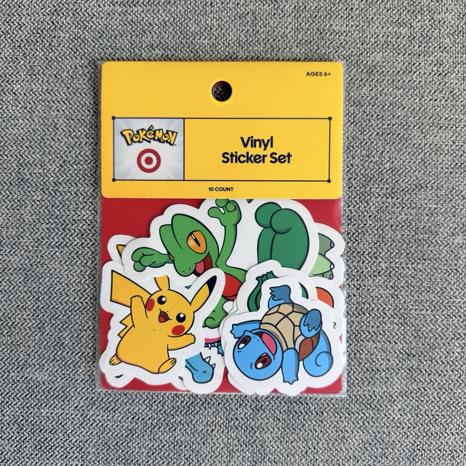 Pokemon X Target Vinyl Sticker Set