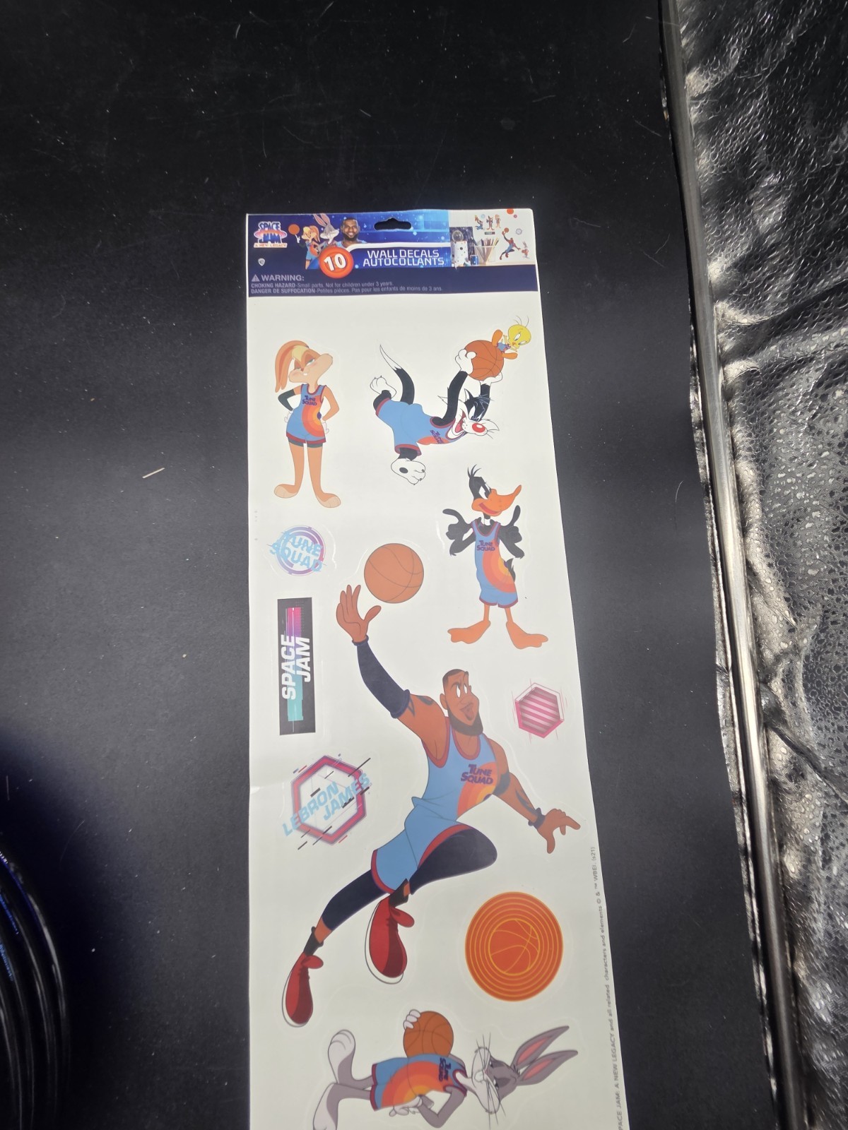 Space Jam A New legacy 10 Wall Decals Autocollants Lebron James