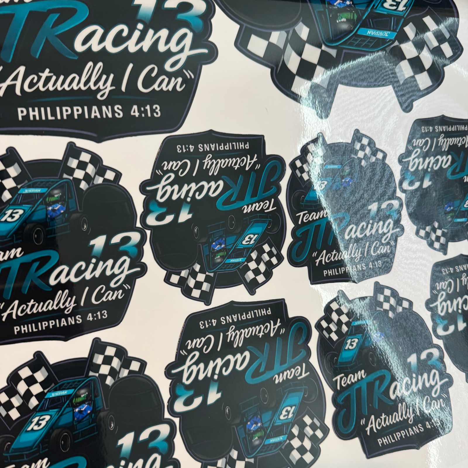 Custom Printed Vinyl Sticker – Send Your Image – Waterproof – sizes Available