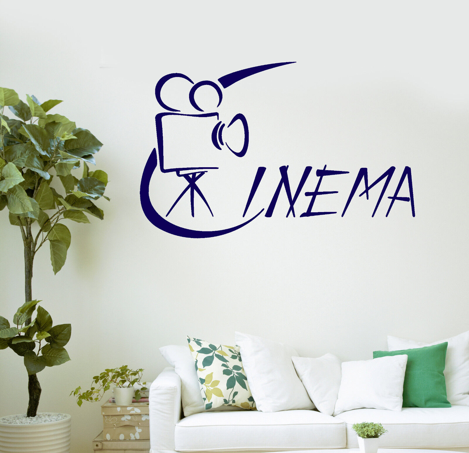 Cinema Films Movie Theatre Art Wall Stickers Vinyl Decal (ig2115)