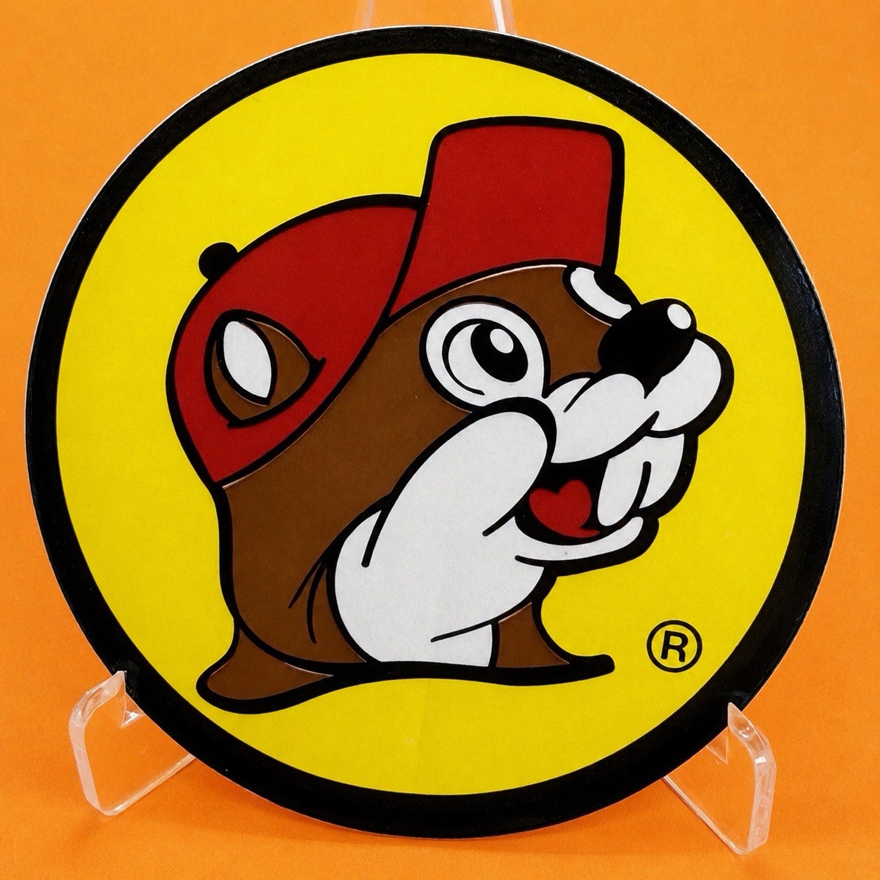 Buc-ee's Bucee’s Decal Sticker Label – 3" Diameter – Beaver – NEW Gas Virginia