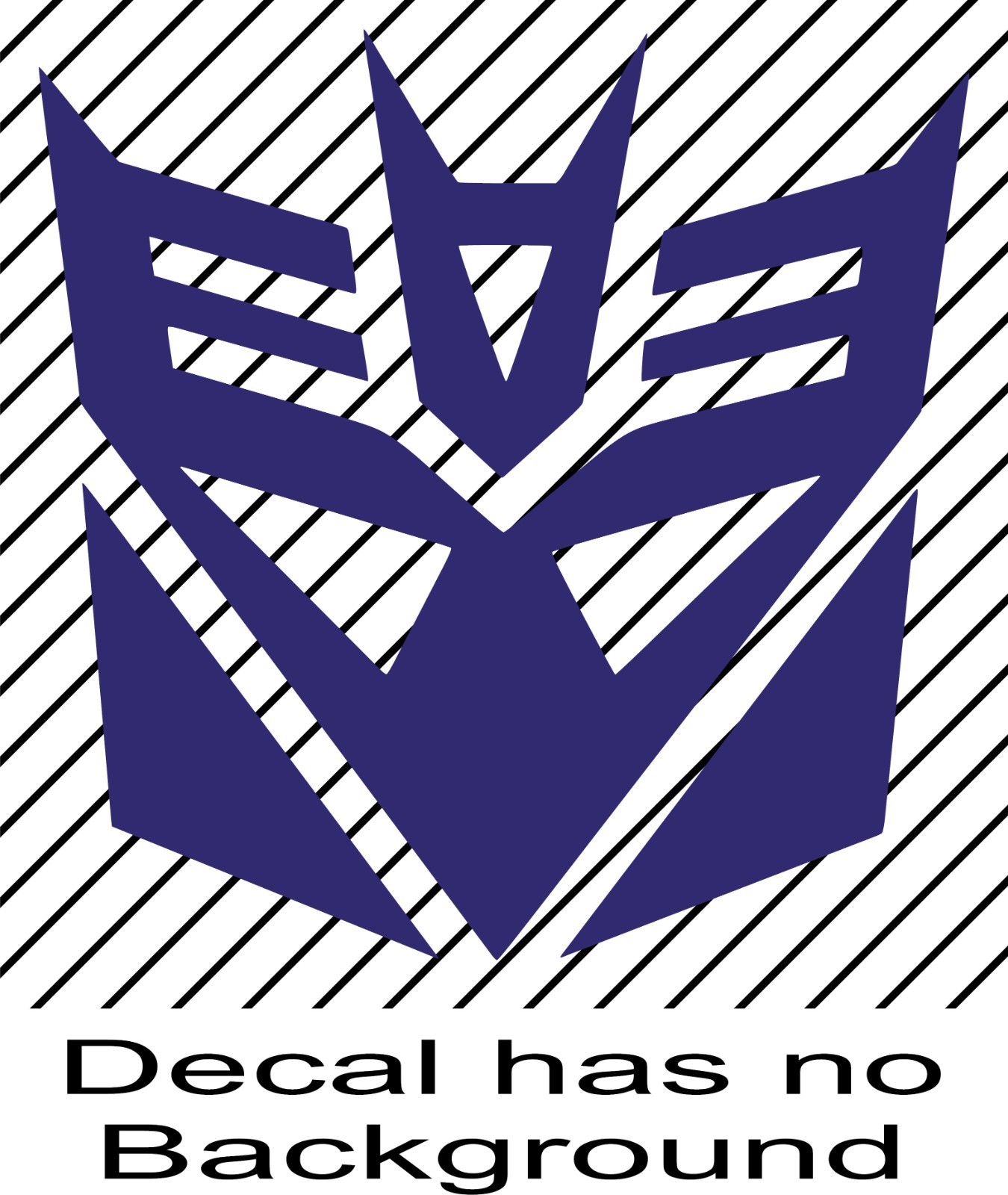 Transformers Decepticon Decal Vinyl Sticker laptop helmet window car wall door