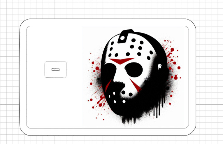 Horror Halloween Credit Debit Card Skins Pennywise Michael Myers Jason Ghostface