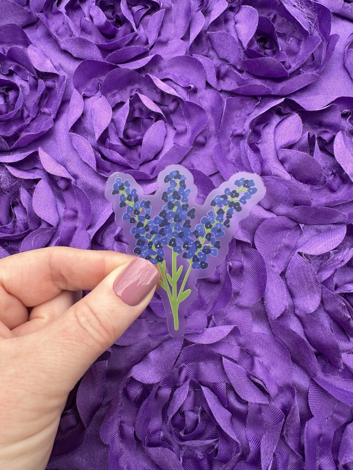 Bluebonnet Vinyl Sticker