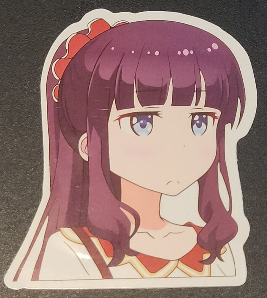 Anime Waifu Vinyl For Laptop, Phone, or Decal ~(2"X2.5")