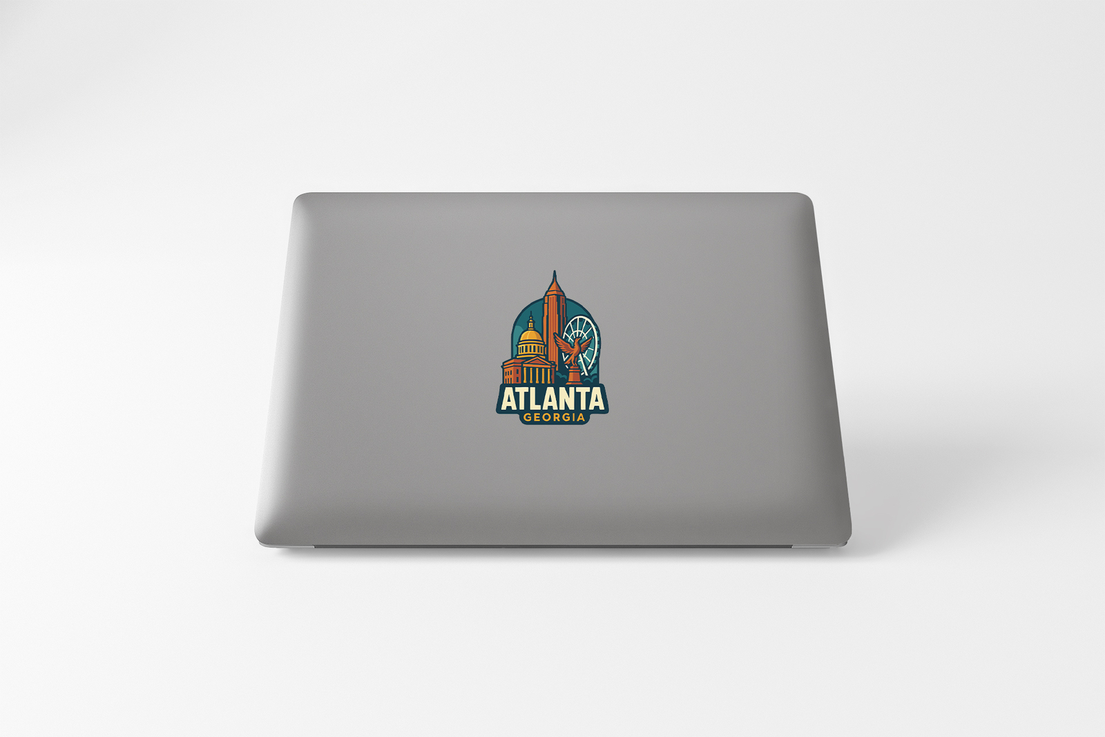 Atlanta Sticker Decal Vinyl Die-Cut City Skyline Landmark Design