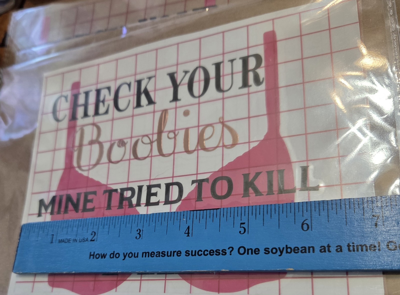 Various Breast Cancer Vehicle Glass or Mirror Decals/Handmade By UpNort'Sisters