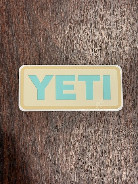 NEW – YETI Authentic Stickers – Your choice of colors FREE Shipping!