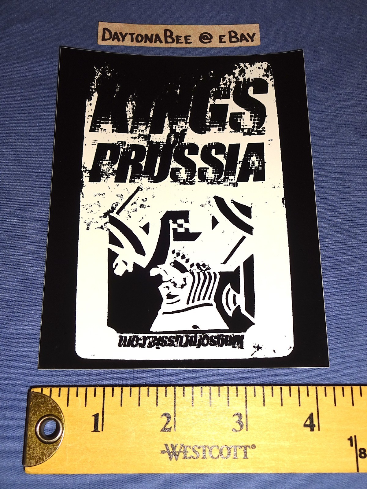 Kings Of Prussia Sticker (2007) Asheville North Carolina Your Window The Eidolon