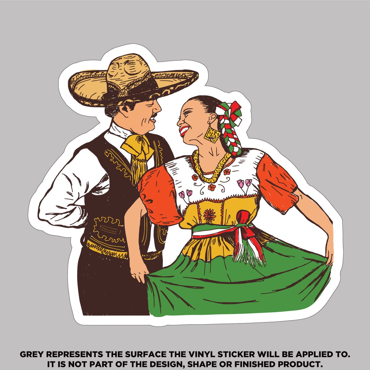 Spanish Couple Dancing