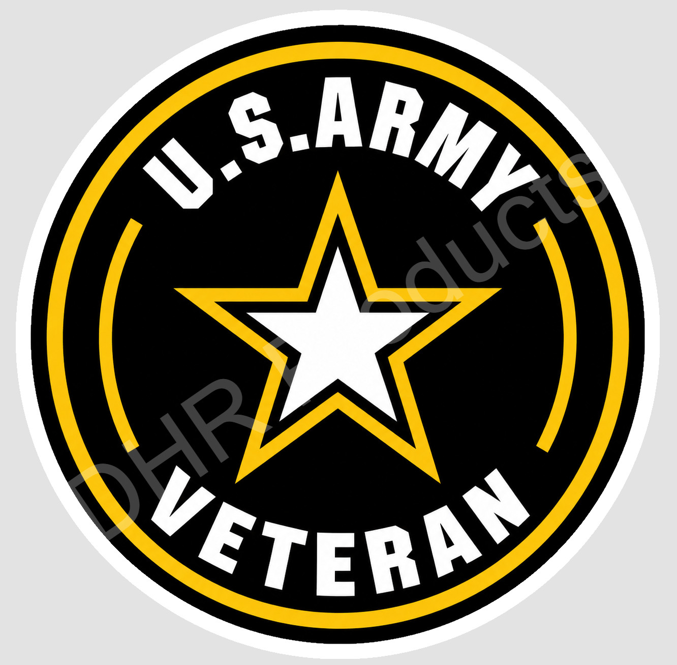 US Army Decal Sticker United States Military Veteran Logo Seal Flag 20