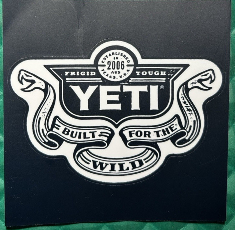 Authentic YETI Stickers Decals (19 Styles)
