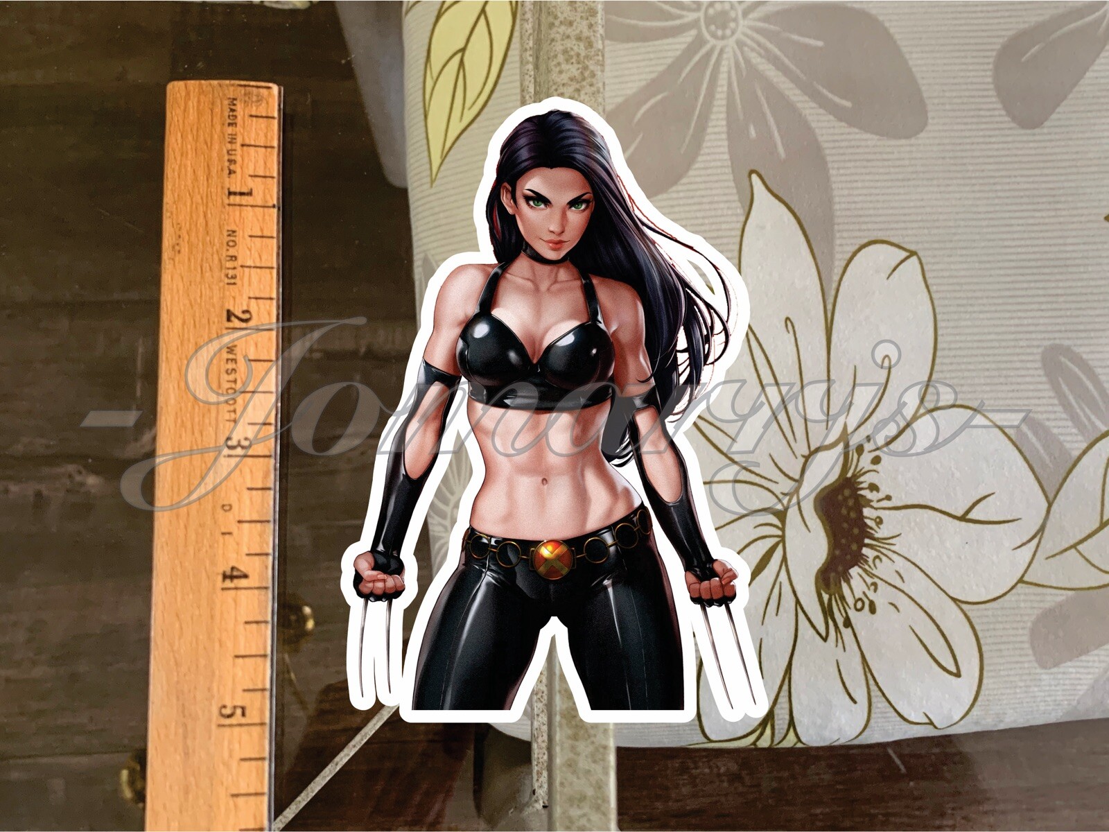 X-Men – Anime – X-23 Custom Color Sticker Decal Comics x23 marvel dc wolverine