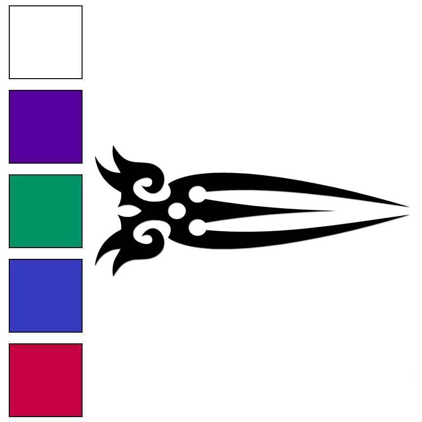 Tribal Pinstripe, Vinyl Decal Sticker, Multiple Colors & Sizes #7498