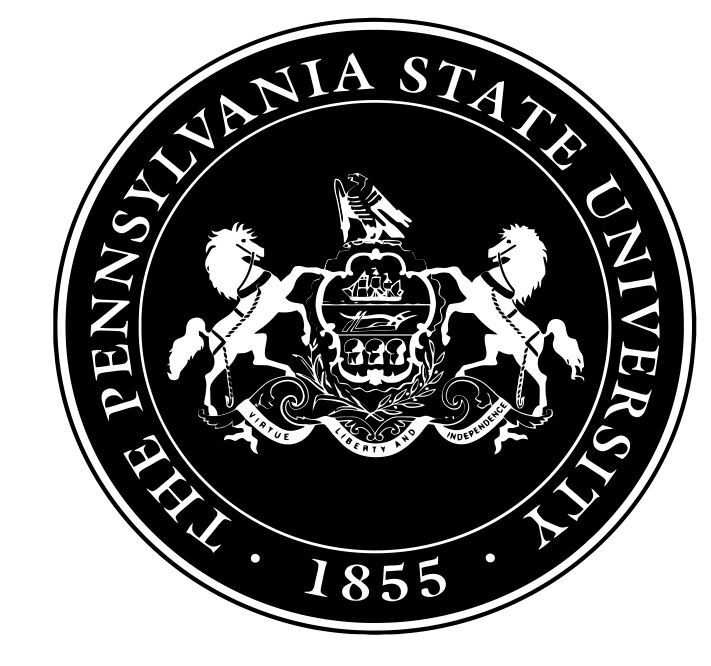 Pennsylvania State University Sticker Decal R7750
