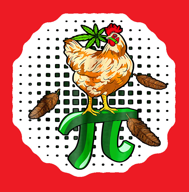 Chicken Pot Pie Weed Decal Weatherproof Stickers UV Safe Durable Added Vinyl Top