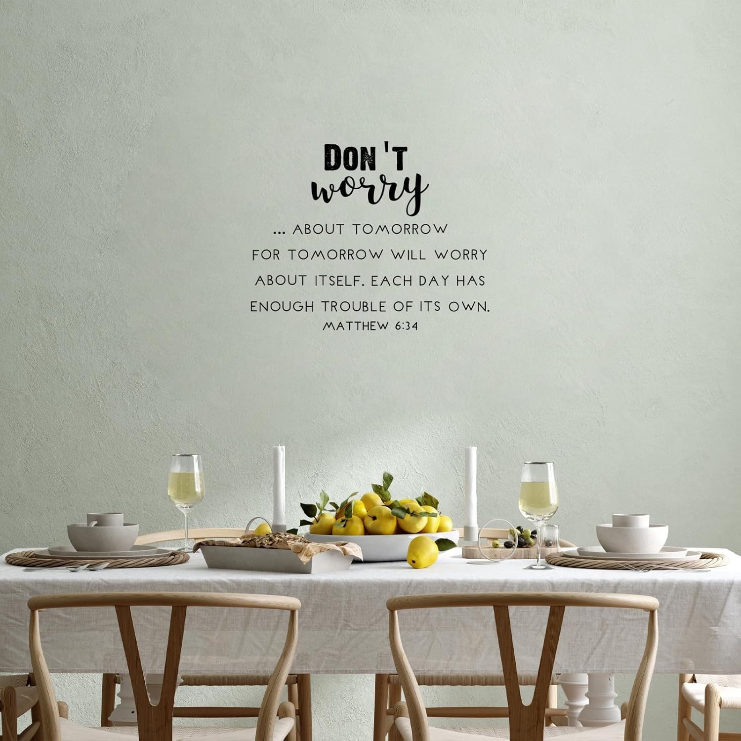 Beautiful Bible Verse Decals – Decorative and Motivational Wall Art for Adults