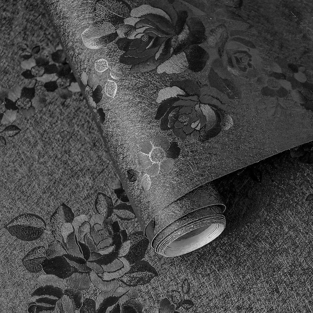 Removable Floral Wallpaper Perfect for Living Room Bedroom and Kitchen Decor