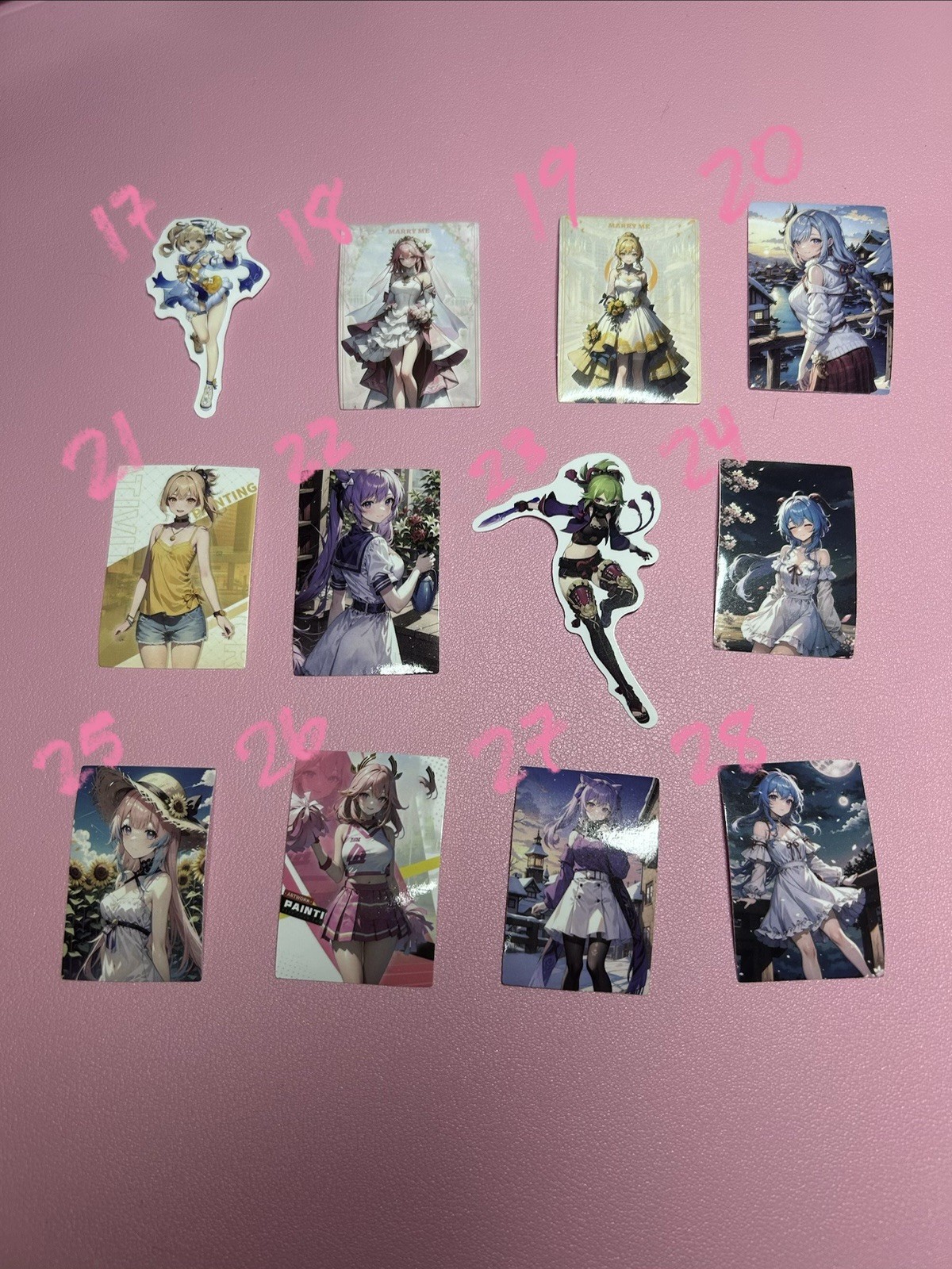 Genshin Impact And More Anime Stickers – 1