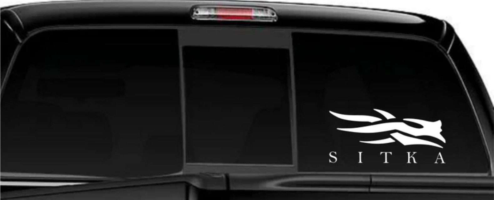 SITKA [LARGE] VINYL DECAL STICKER – 7" OR 11.5" – HUNTING OUTDOOR GEAR TACTICAL
