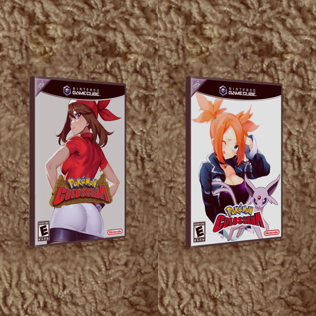COVER ART ONLY NO GAME Pokemon Colosseum & BONUS DISC EDITION GC