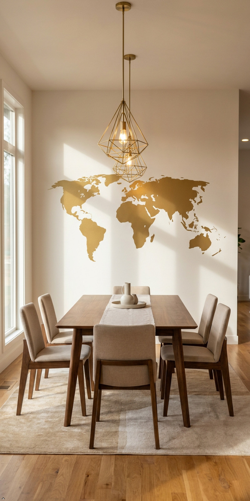 World Map Travel Office Bedroom Living Wall Sticker Graphic Vinyl Home Kid décor