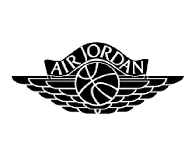 Air Jordan Wings logo – vinyl decal sticker – NOT FOR REPAIR