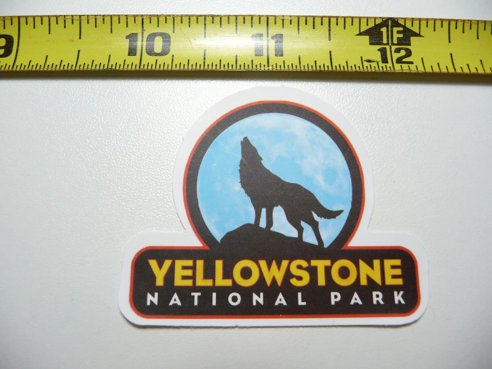 YELLOWSTONE NATIONAL PARK WYOMING #6 SMALL STICKER DECAL HIKING CAMPING NATURE