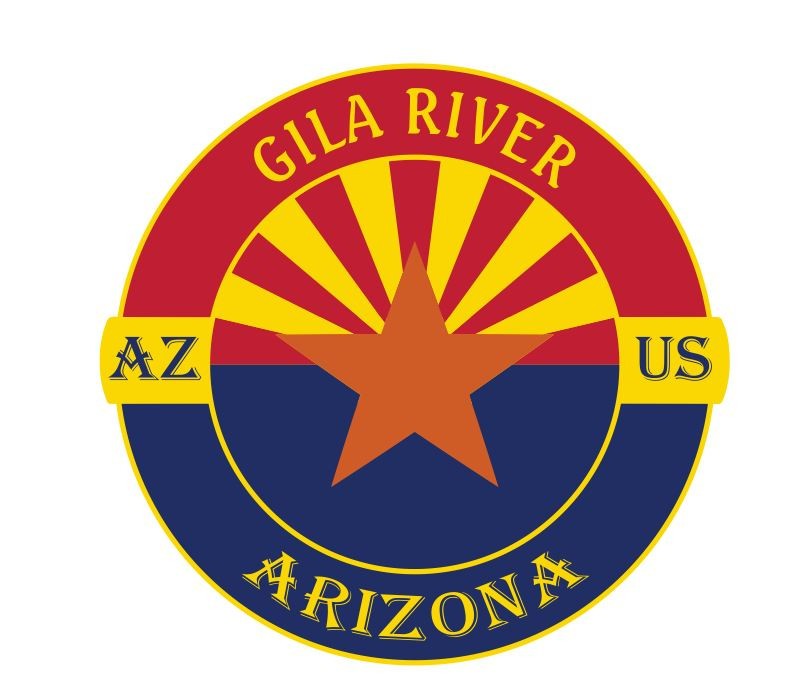 Gila River Arizona Sticker Decal A1295