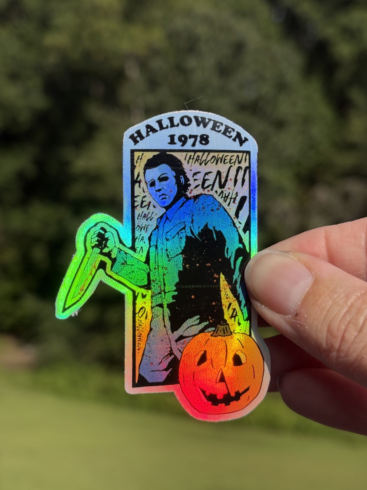 Monster classics Frankenstein it’s alive Waterproof Holographic Sticker