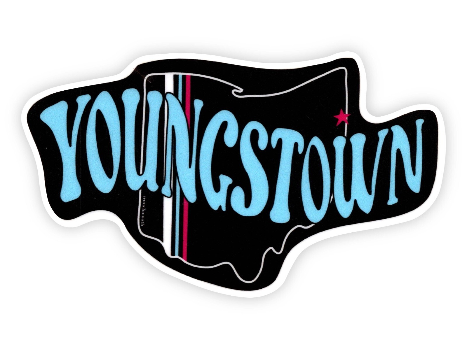 Youngstown Ohio Sticker | Youngstown Vinyl Decal | Youngstown Laptop Sticker