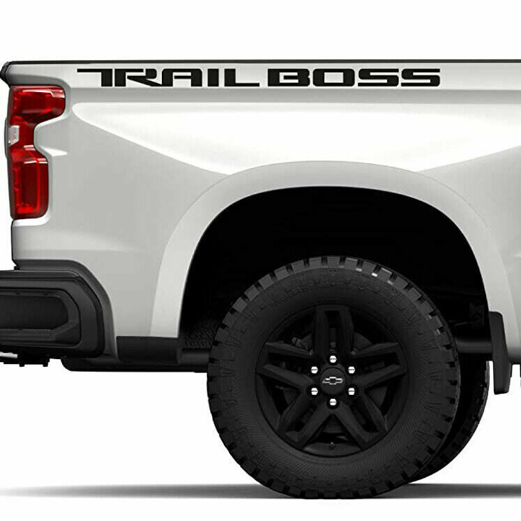 Trail Boss Decal Chevy Silverado Laptop Car Truck SUV Z71 Tailgate Sticker