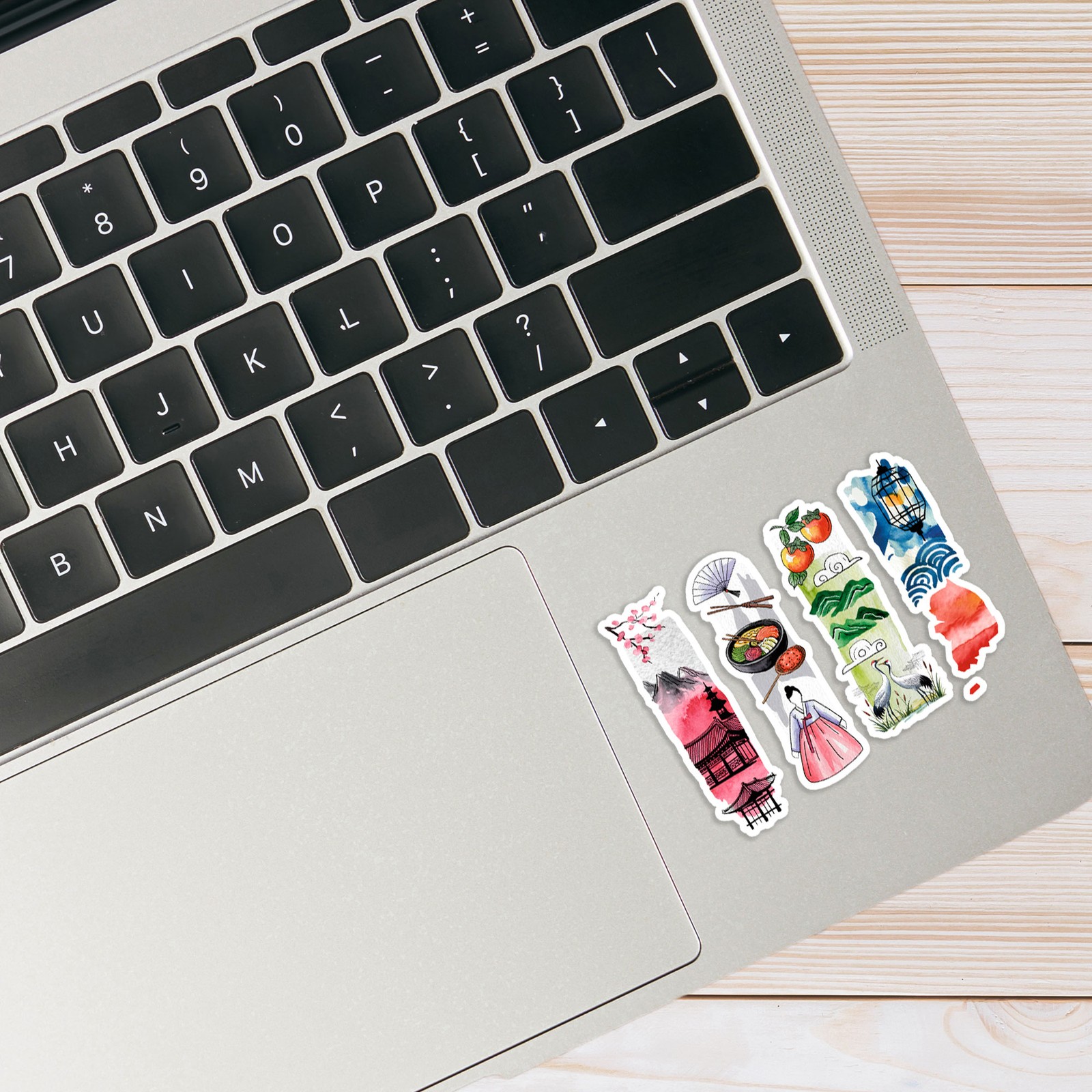 Brush Stroke South Korea – Vinyl Decal Sticker – Car Window Laptop – #160