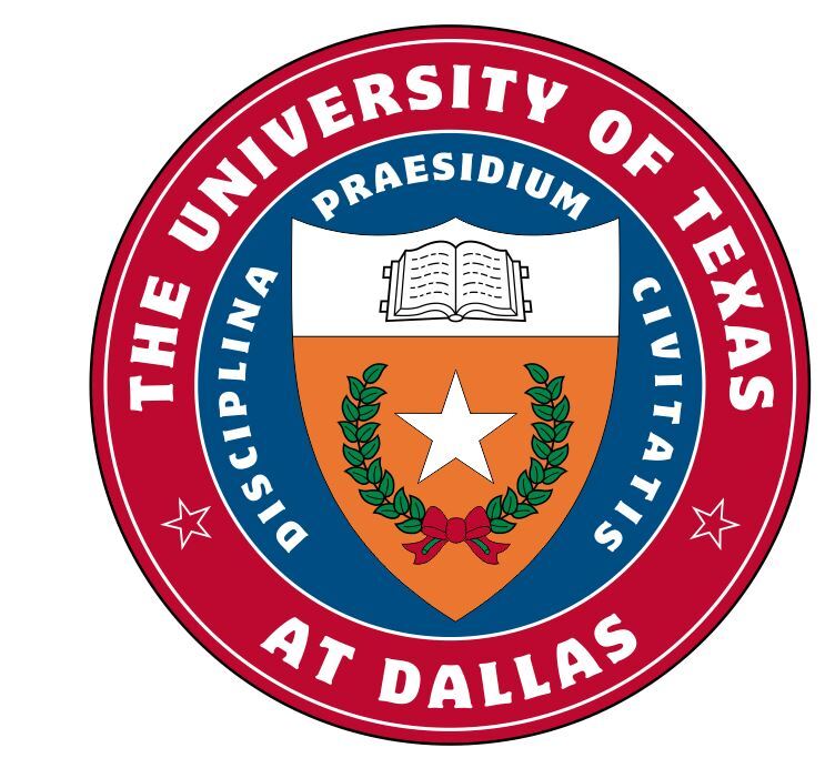 University of Texas Dallas Sticker Decal R8070
