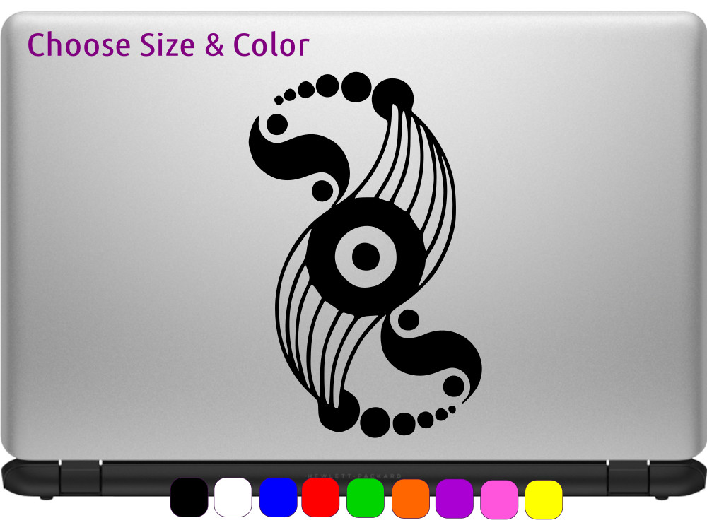 MYSTICAL CROP CIRCLE Vinyl Decal Window Wall Car Sticker CHOOSE SIZE COLOR